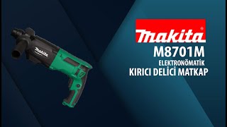 Makita M8701M Elektronömatik Kırıcı Delici Matkap [upl. by Hutchison]