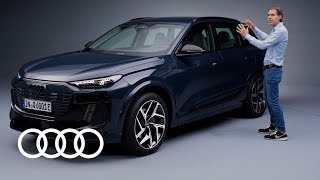 Audi Q6 etron  Design walkaround [upl. by Haldane]