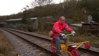 Yorkshire Velocipede Day 2012 at the North Yorkshire Moors Railway [upl. by Teerpnam]