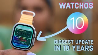 Apple watchOS 10 is Official BIGGEST Update  12 New Features in Telugu By PJ [upl. by Cruce31]