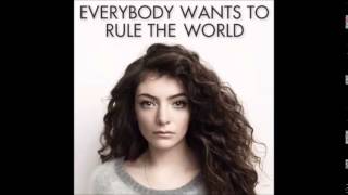 LORDE  Everybody Wants to Rule the World Extended [upl. by Matti878]