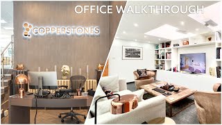 A VISIT to COPPERSTONES Exclusive Real Estate Office in LONDON [upl. by Dwinnell544]