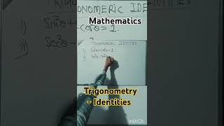 Trigonometric Identities Trigonometry 10th classMathematics 🥳 [upl. by Ellyn]