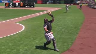 Mitch Haniger Giants Highlights [upl. by Alverson]