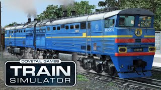 TS2020 мод Тепловоз 2ТЭ10В4481 для Train Simulator 2020 [upl. by Tekcirc]