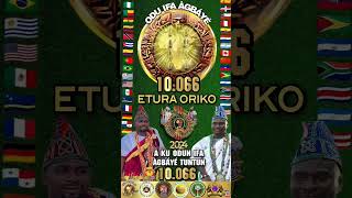 OTURA OGBE ODU IFA AGBAYE 2024 [upl. by Ecinad]