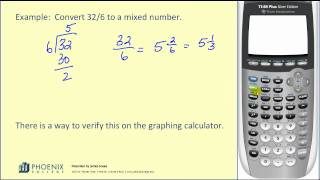 Converting Between Improper Fractions and Mixed Numbers [upl. by Lunette]