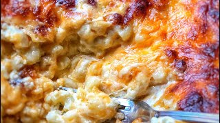 HOW TO MAKE “OLE SKOOL” SOUTHERN BAKED MAC N CHEESE [upl. by Eimiaj]