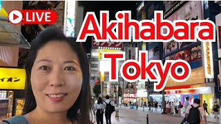 Exploring Akihabara Station Live A Virtual Tour of OTAKU Subculture mecca amp Tokyos Electric Town [upl. by Ahsinroc]