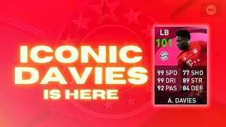 ADavies Extraordinary LB 🔥 Trick to get Iconic Davies in PES 2021 MOBILE [upl. by Adelbert]