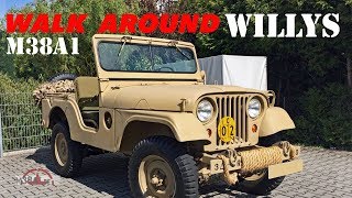 Willys Jeep M38A1  Walk Around in the backyard [upl. by Meggie]