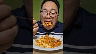 Makan Mie KSC Korea Super Pedas makan mukbang eating mie miekorea mieinstan shorts food fyp [upl. by Philoo]