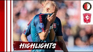 FRUSTREREND verlies in DE KUIP  Feyenoord  FC Twente 09102022  Highlights [upl. by Gothard]