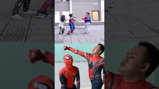 spiderman run spiderman marvel funny [upl. by Bernardi]