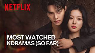 Top 20 Most Watched Netflix KDramas Ft HappySqueak [upl. by Akineg]