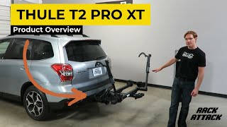 Thule T2 Pro XT Platform Hitch Mount Bike Rack Demonstration  9034XT [upl. by Atteyram453]