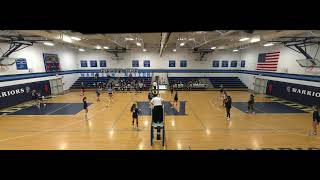 Waldwick High School vs New Milford High School Womens Varsity Volleyball [upl. by Iem]