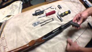 Assembly and disassembly of JC Higgins model 20 12 gauge sho [upl. by Jarrad]