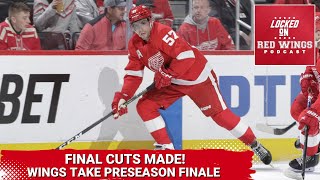 Red Wings Take Preseason Finale  Roster Finalized  Detroit Signs Zach AstonReese [upl. by Laural]