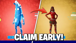 How to get KRISABELLE amp POLAR PEELY EARLY Fortnite Winterfest 2021 [upl. by Kieger490]