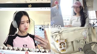 uni life vlog🧸 simple days at home life updates cute outfits shopping amp more [upl. by Farika255]