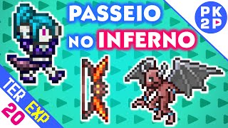 Dificuldades no Inferno Hellwing Bow e Gypsy Robe • Terraria 13 Expert 20 [upl. by Eilyw]