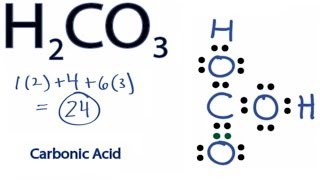 H2CO3 Lewis Structure How to Draw the Lewis Structure for Carbonic Acid [upl. by Demeyer751]