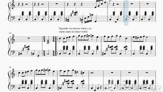 El violinista en el tejado Piano tutorial  partitura [upl. by Hum162]