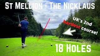 St Mellion  The Nicklaus  18 Holes [upl. by Junieta664]