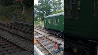 Wickham trolley rides at Somerset and Dorset Railway Midsomer Norton [upl. by Ariem]