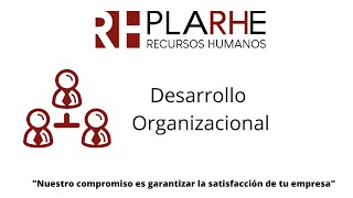 Desarrollo Organizacional I Servicio PLARHE [upl. by Khano979]