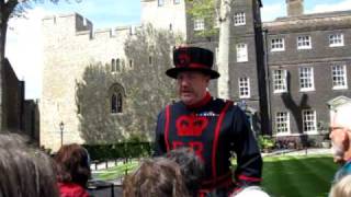 Tower of London Beefeaters Tour Guide [upl. by Gherardo]