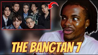 A Guide to BTS Members The Bangtan 7  CANADIAN REACTION [upl. by Ronnholm]