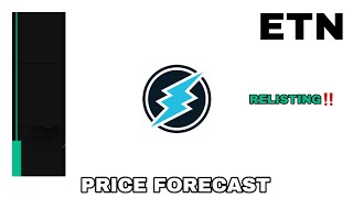 ELECTRONEUM CRYPTO RALLY IN 2024‼️ ETN COIN PRICE FORECAST‼️ KUCOIN RELISTING ELECTRONEUM COIN [upl. by Ingra]