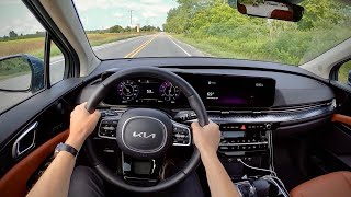 2022 Kia Carnival SX Prestige  POV Review [upl. by Aihsiyt]