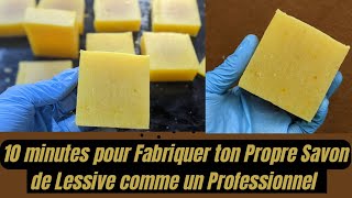 Comment fabriquer son propre savon de Lessive très facilement à la maison  Tutoriel complet [upl. by Macrae]