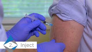 ClickZip™ Retractable Safety Syringe video by Numedico Technologies [upl. by Minsk542]