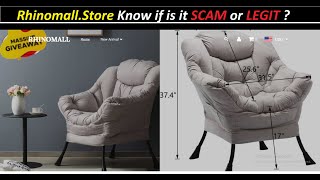 Rhinomall  RhinomallStore Know if is it SCAM or LEGIT  Rhinomall Store reviews [upl. by Htaeh]