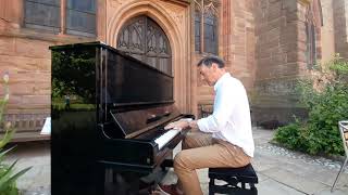 Alistair McGowan plays ahead of Ludlow Piano Festival [upl. by Meekar]