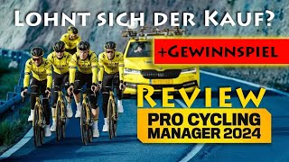 Pro Cycling Manager 2024 Review amp Gewinnspiel  Lohnt sich der Kauf [upl. by Vassaux]