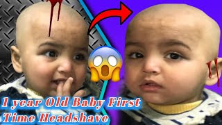 Cry And Forced Head shave  Crying Forced Headshave Tutorial 2024  New Baby’s Headshave Amazing [upl. by Oribelle]