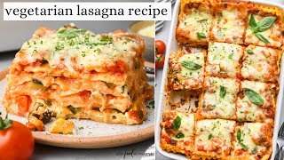 Vegetable Lasagna Recipe [upl. by Derian465]