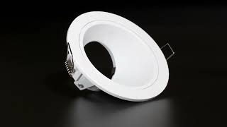 How To Use Led Recessed Downlight Cob Mr16 Spot Light Anti Glare Downlights [upl. by Ylrebmyk224]