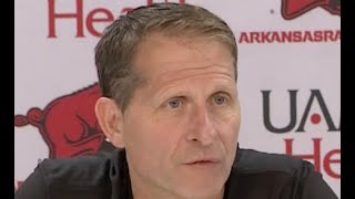 Eric Musselman Postgame Press Conference Arkansas 92 UTTyler 39 [upl. by Anned]