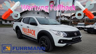 Wartung an einem FIAT FULLBACK 😎 [upl. by Garbe]