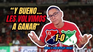 🔴🔵quotARIAS TRABAJA CON LO QUE HAYquot  Medellín 10 Cali  Fecha 4  Liga Betplay 20241 [upl. by Enytsirhc31]