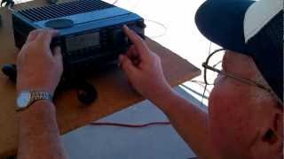 Ham Radio Field Day 2012 AK6D Ops K6PVC AK6D amp KA6PUW [upl. by Ynaffi]