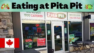 Going to Pita Pit 🍁 Great Canadian Restaurant [upl. by Montagu]