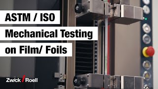 ASTM  ISO  Mechanical Testing on Films and Foils [upl. by Elam]