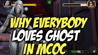 Why Everybody Loves Ghost In MCOC  What Makes Her So Good  Marvel Contest Of Champions [upl. by Yevre530]